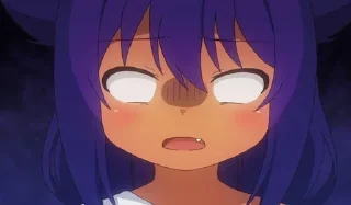 😓 emoji Jahy-sama @mekuno Telegram sticker 5 of 69