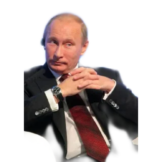 Sticker from Putin