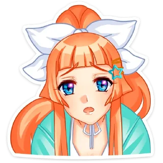 😦 emoji Мей на каникулах @Nyasticks Telegram sticker 23 of 49