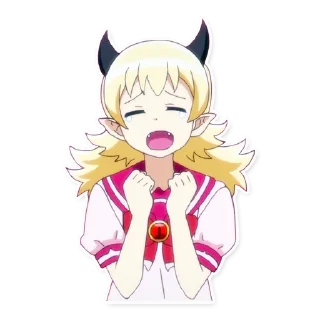 😢 emoji Mairimashita! Iruma-kun Telegram sticker 20 of 36