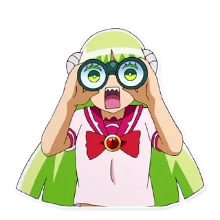 👁 emoji Mairimashita! Iruma-kun Telegram sticker 7 of 36