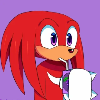 Sticker from Knuckles the echidna