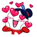 😍 emoji Chibi-Chan Telegram sticker 2 of 38