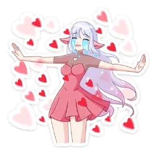 😭 emoji Флоренс  (@TgSticker) Telegram sticker 6 of 48