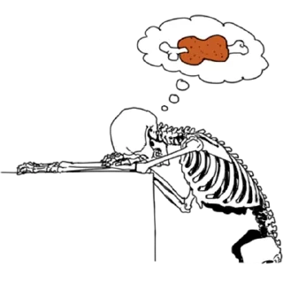 🍖 emoji Груда костей @nyasticks Telegram sticker 23 of 29