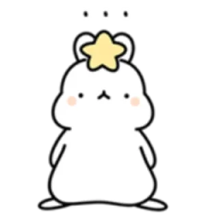 ✨ emoji star rabbit @nyakwii Telegram sticker 16 of 24