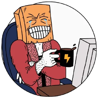 😂 emoji Двач @dvachannel Telegram sticker 6 of 21