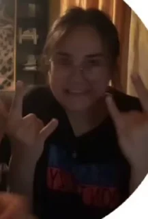🤘 emoji Какой-то треш Telegram sticker 13 of 37