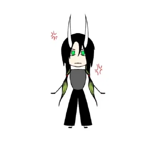 🌟 emoji Дурачки @MirisVillsonArt Telegram sticker 2 of 25