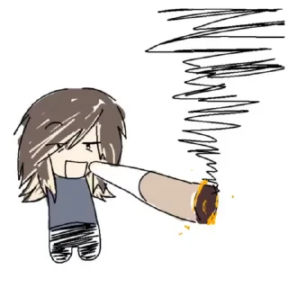 🌟 emoji Дурачки @MirisVillsonArt Telegram sticker 14 of 25