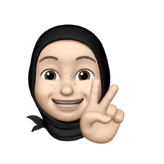 ✌ emoji @Muslimanistan_Tv 🧕🦋 Telegram sticker 11 of 35