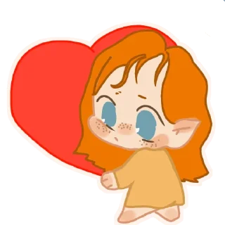 ❤️ emoji Сашка Telegram sticker 2 of 16
