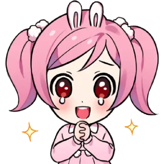 🤩 emoji TOKKI NO TOTOCHAN @jp_stickers Telegram sticker 6 of 33