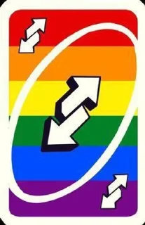 🏳️‍🌈 emoji Уно Telegram sticker 12 of 24