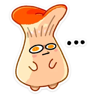 🤔 emoji Грибосики :: @stickroom Telegram sticker 5 of 48