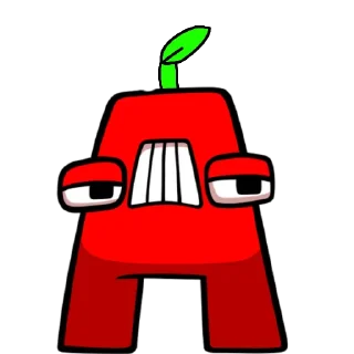 🐈 emoji алфавит лор еда Telegram sticker 1 of 26