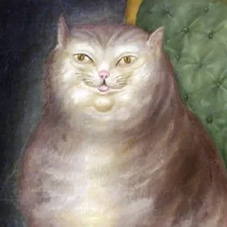 Sticker from Котики как искусство