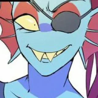 🐟 emoji Андайн -> @Earth928B Telegram sticker 14 of 32