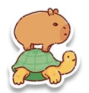 🌟 emoji Капибара Telegram sticker 7 of 24