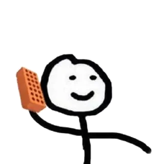 🧱 emoji TUPOY v1.0 Telegram sticker 7 of 120