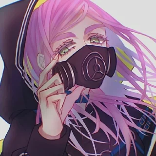 😷 emoji Sanzu Telegram sticker 18 of 62