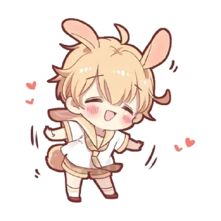 🌟 emoji Милый зайчик - @tg_sticks Telegram sticker 10 of 26