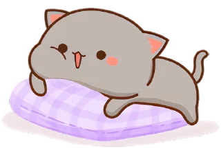 😴 emoji Коська @nyasticks Telegram sticker 10 of 25