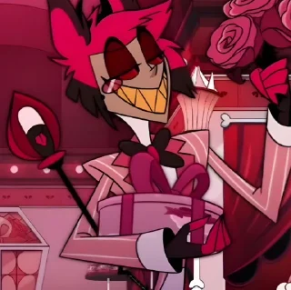 🎴 emoji Alastor @Serebrealstik @Darkhote @TgEmodziBot Telegram sticker 20 of 120