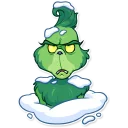 🥶 emoji Grinch Telegram sticker 8 of 40