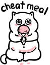 🍦 emoji Cat by @kostolom3000art Telegram sticker 15 of 119