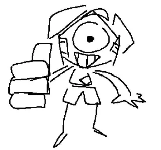 👍 emoji ฅ⁠^⁠•⁠ﻌ⁠•⁠^⁠ฅ ☆TAWOG☆ Telegram sticker 17 of 119