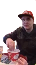 🍟 emoji Сметана Band Telegram sticker 9 of 96