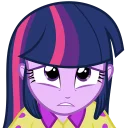 ☹️ emoji Twilight Sparkle EG Telegram sticker 17 of 67