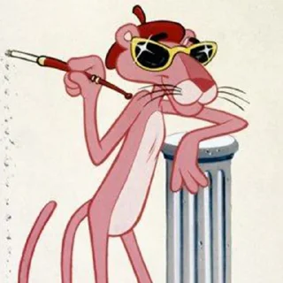 Sticker from Pink Panther @hehbaldezh