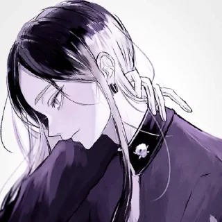 💦 emoji |•{Ран Хайтани - Токийские мстители}•| Telegram sticker 14 of 40