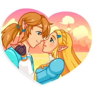 ❤️ emoji The Legend of Zelda Telegram sticker 18 of 25
