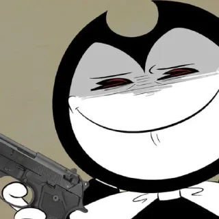 😊 emoji Bendy And the ink machine Telegram sticker 12 of 25