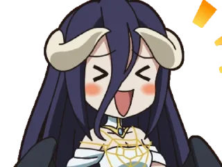 😆 emoji Overlord | @animelover9 | Telegram sticker 12 of 46