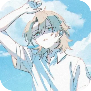 Sticker from ✿⃘  . 𝙰𝚕𝚋𝚎𝚍𝚘  ₊   !! @holopthomy