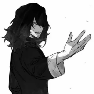 👤 emoji Aizawa Shota. Telegram sticker 14 of 35