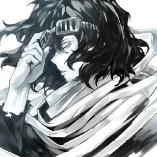 👤 emoji Aizawa Shota. Telegram sticker 7 of 35