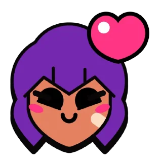 ❤️ emoji Шиля Броул Сторс Telegram sticker 7 of 8