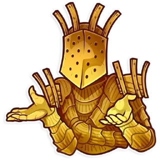🤷‍♀️ emoji Dark Souls Telegram sticker 18 of 35