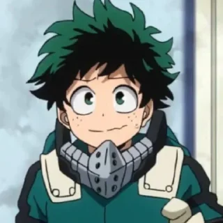 Sticker from Midoriya