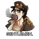 🗿 emoji JoJo Bizarre Adventure Telegram sticker 12 of 29