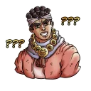 😬 emoji JoJo Bizarre Adventure Telegram sticker 9 of 29