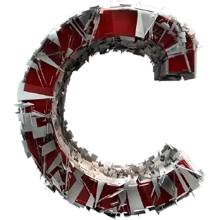 🙁 emoji @TVstickers Alphabet Telegram sticker 3 of 26