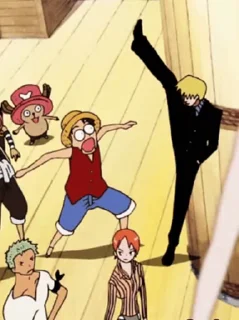 👊 emoji @TVstickers One Piece Telegram sticker 5 of 33