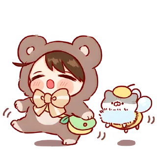 Sticker from Кума-кун @Nyasticks