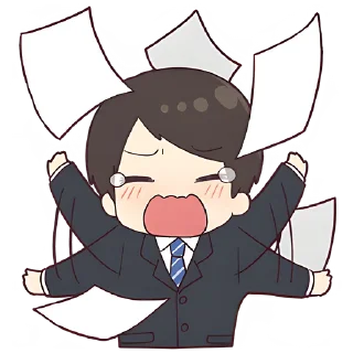 😡 emoji Деловой-кун @nyasticks Telegram sticker 9 of 41